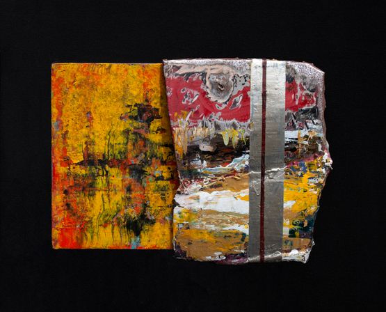 Assemblage 03 by Manok Ventura contemporary artwork Mixed Media