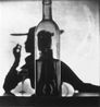 Girl Behind Bottle New York by Irving Penn contemporary artwork Print