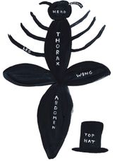 Untitled by David Shrigley contemporary artwork painting