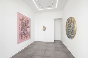 Contemporary art exhibition Sam Falls Galerie Eva Presenhuber x P21 at Galerie Eva Presenhuber x P21 Seoul South Korea