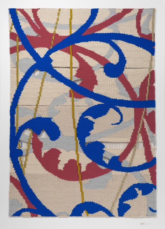Pattern XIIThe WindowWoven Textile 1 XII1 by Bi Rongrong contemporary artwork Textile