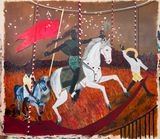 Carrossel by Antonio Oba contemporary artwork painting