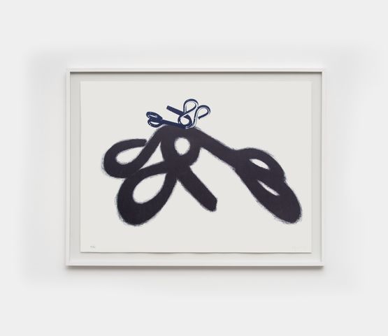 Gancho da serie from the series Armarinhos by Regina Silveira contemporary artwork Works on Paper