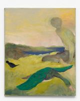 Untitled Dew by Justin De Verteuil contemporary artwork painting works on paper
