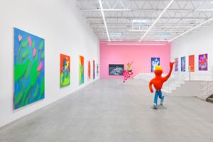 Jeffrey Deitch contemporary art gallery in Los Angeles United States