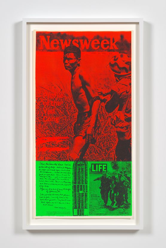 news of the week by Corita Kent contemporary artwork Print