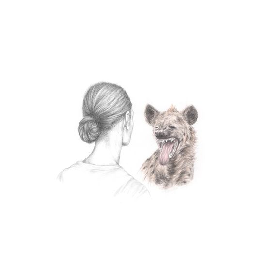 Laugh by Rachel Goodyear contemporary artwork Works on Paper