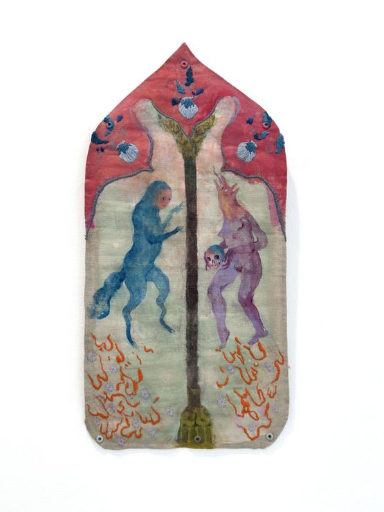 Witch Pillar by Jia Sung contemporary artwork Painting