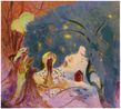 Light in the Crevice Blonde Punk by Xu Hongxiang contemporary artwork Painting