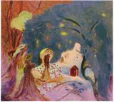 Light in the Crevice Blonde Punk by Xu Hongxiang contemporary artwork painting