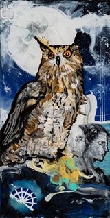 Am Tag wie in der Nacht - Gedenkstatte Deutscher Widerstand by Wolf Hamm contemporary artwork painting