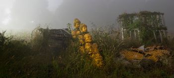 Busts in Ruin by Cho Hyun Taek contemporary artwork print