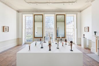 Contemporary art exhibition Nicolas Lefebvre Objets Montes at Tristan Hoare Gallery London United Kingdom