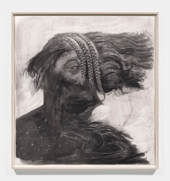 Agitation 7- Trade Winds or Just A Blowout by Cosmo Whyte contemporary artwork Drawing