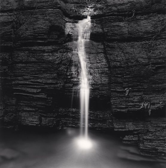 Waterfall Fujiideraji Tokushima Shikoku Japan by Michael Kenna contemporary artwork Photography