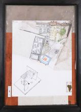 die Aussicht by Linus Riepler contemporary artwork drawing painting works on paper