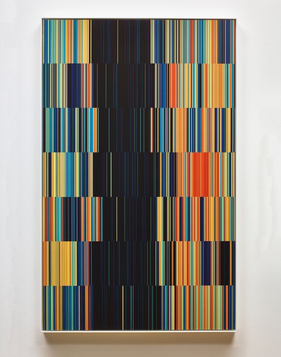 Sun Dial Night Watch Drawing for Tapestry One random week in 2010 by Susan Morris contemporary artwork Works on Paper