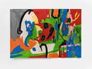 Farandole by Etel Adnan contemporary artwork Textile