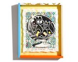 YUM MEW with Ball Chair by Yusuke Toda contemporary artwork works on paper mixed media