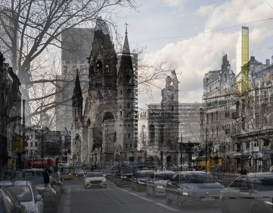 Kaiser-Wilhelm-Gedachtniskirche Berlin 19462023 by Michael Wesely contemporary artwork Photography