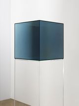 Cube 41 by Larry Bell contemporary artwork sculpture