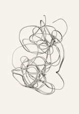 Turn into its own loop III by Kong Chun Hei contemporary artwork painting works on paper
