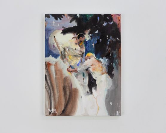Moon Landing by Xie Tianzhuo contemporary artwork Painting