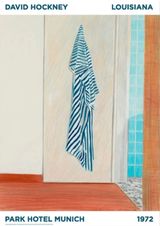 Lousiana Park Hotel Munich 1972 by David Hockney contemporary artwork print works on paper