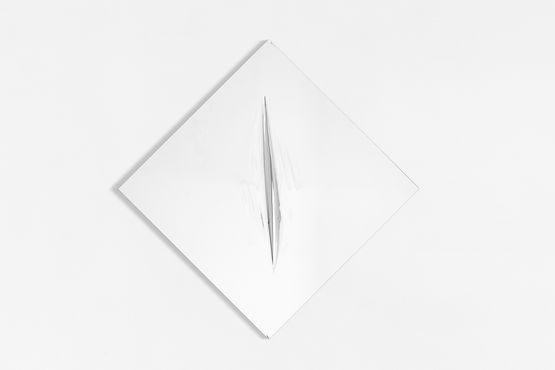Curved Rhombic Cut I by Jeppe Hein contemporary artwork Sculpture