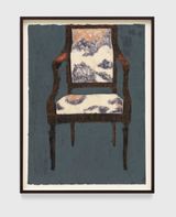 Daniels chair by Mamma Andersson contemporary artwork works on paper