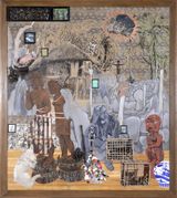 His Ancestral Frequency by Kawayan De Guia contemporary artwork works on paper