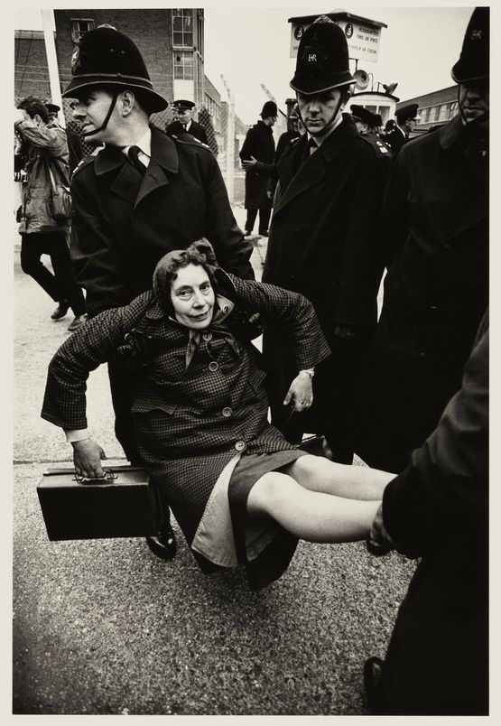 Ban the Bomb March Aldermaston by Don Mccullin contemporary artwork Photography