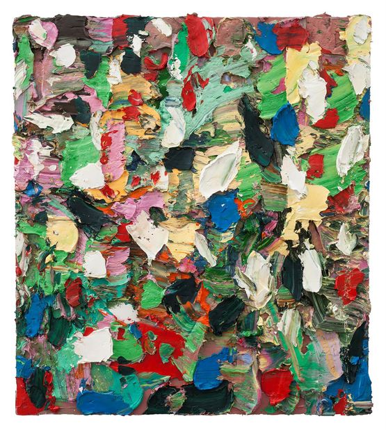 Snow of June no.3 by Zhu Jinshi contemporary artwork Painting