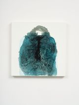 Stash Cyan by Marie Le Lievre contemporary artwork painting