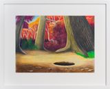 The Hole Story by Callum Morton contemporary artwork drawing works on paper