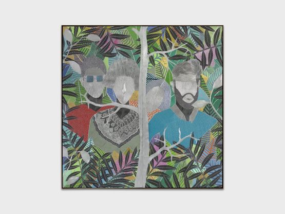 Untitled by Maurice Mboa contemporary artwork Painting