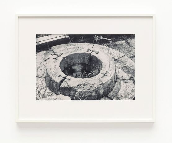 Eleusis. Kallichoros Well of the fair dances by James Welling contemporary artwork Photography