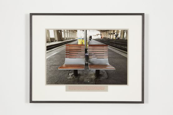 A lespere  Quai de la gare by Sophie Calle contemporary artwork Photography
