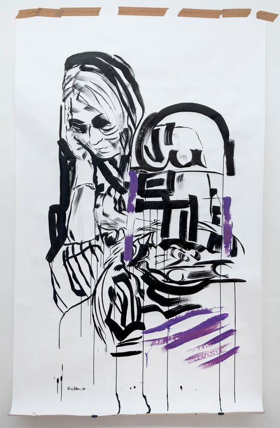 Ahorngasse by Erik Schmidt contemporary artwork Works on Paper