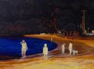 Indigo Sea by Hao Zecheng contemporary artwork Painting