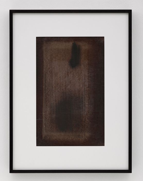 Katagami Screen 11 by Cerith Wyn Evans contemporary artwork Painting