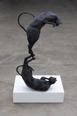 Cats VI by Andy Fitz contemporary artwork sculpture