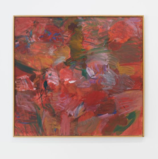 Vegetativ Rot by Sigrid Kopfermann contemporary artwork Painting