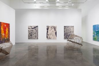 Contemporary art exhibition Saif Azzuz Invisible Fish at Lawrie Shabibi Dubai United Arab Emirates