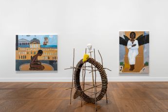 Contemporary art exhibition Henry Taylor FROM SUGAR TO SHIT at Hauser  Wirth Paris France