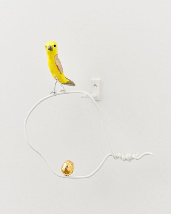 Bird on a Wire  2 by Dan Mccarthy contemporary artwork Sculpture