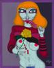 Rose and Candy III by Key Hiraga contemporary artwork Painting