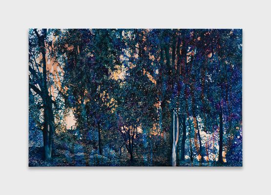 Dark Forest by Ziva Jelin contemporary artwork Painting