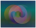 Color Aditivo Panam Circulos 1 by Carlos Cruz-Diez contemporary artwork Print