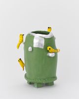 Sea Grass BirdPot by Dan Mccarthy contemporary artwork sculpture